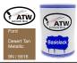 Preview: Ford, Desert Tan Metallic, 9N / 5916: 500ml Lackdose, von ATW Autoteile West.